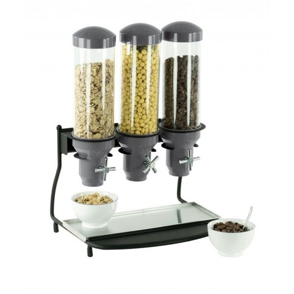 Distributeur de céréales 3 tubes 3 x 3 litres_0