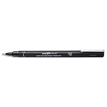 FEUTRE TECHNIQUE UNIBALL POINTES CALIBREES 1,0MM ENCRE NOIR TRACE NET ET PRECIS - LOT DE 12