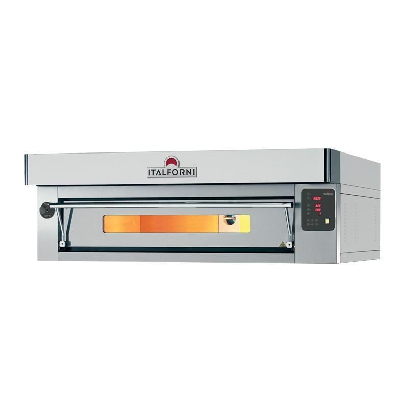 Four à pizza inox 12xØ30cm L1620 Commandes digitales Italforni Furnotel_0