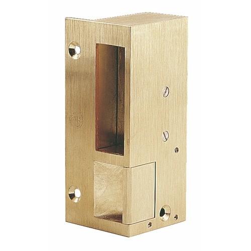 GÂCHE ÉLECTRIQUE EN APPLIQUE - À RUPTURE – BRONZE – DROITE – 3 BEUGNOT