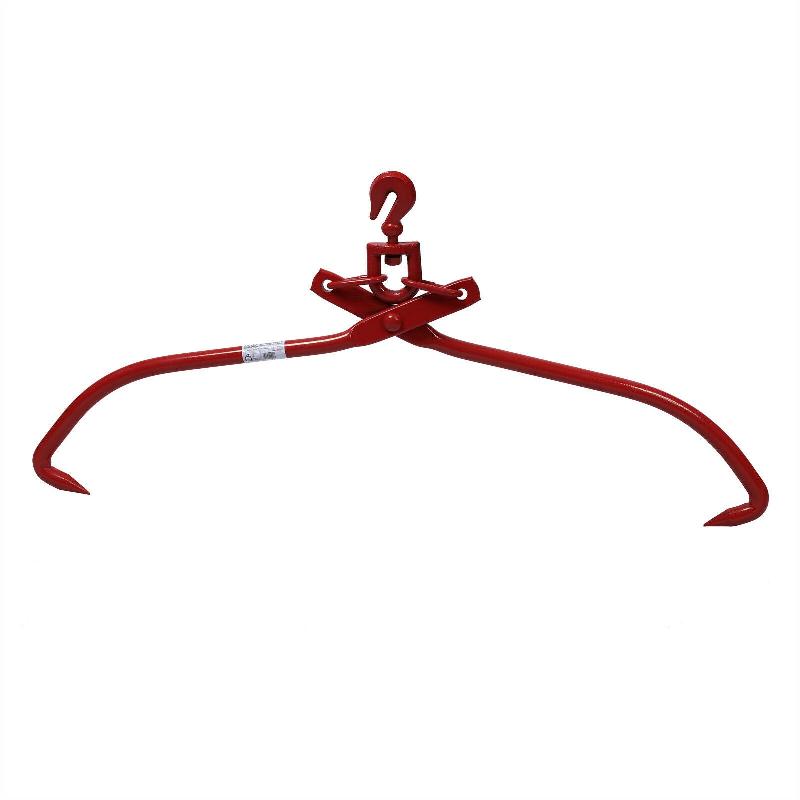 Grappin forestier - Pince de débardage à bois 63,5 cm - Capacité 700 kg - Crochet de levage 16_0002320_0