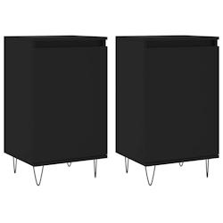 Helloshop26 - Buffet bahut commode armoire meuble de rangement organisateur cuisine salle de séjour salons lot de 2 40 x 35 x 70 cm 02_0036903 - 3000_0