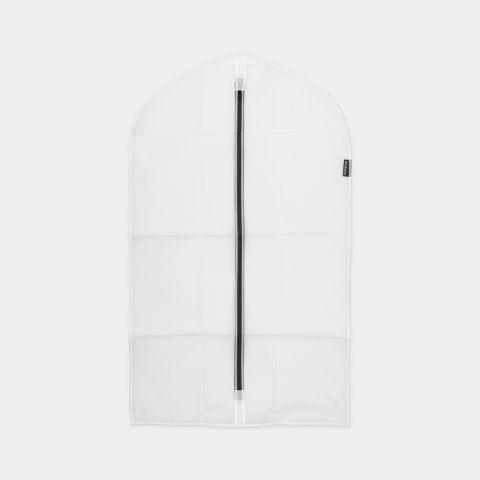 Housse de protection pour vêtements M -Set de 2 - White - Brabantia UGS148927 - Transparent - Taille M_0