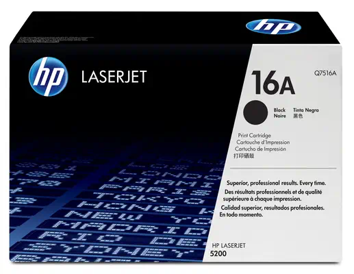 HP 16A toner LaserJet noir authentique_0