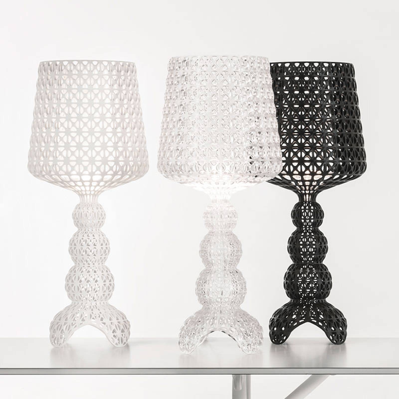 KARTELL LAMPE DE TABLE LED MINI KABUKI, BLANCHE, HAUTEUR 70 CM