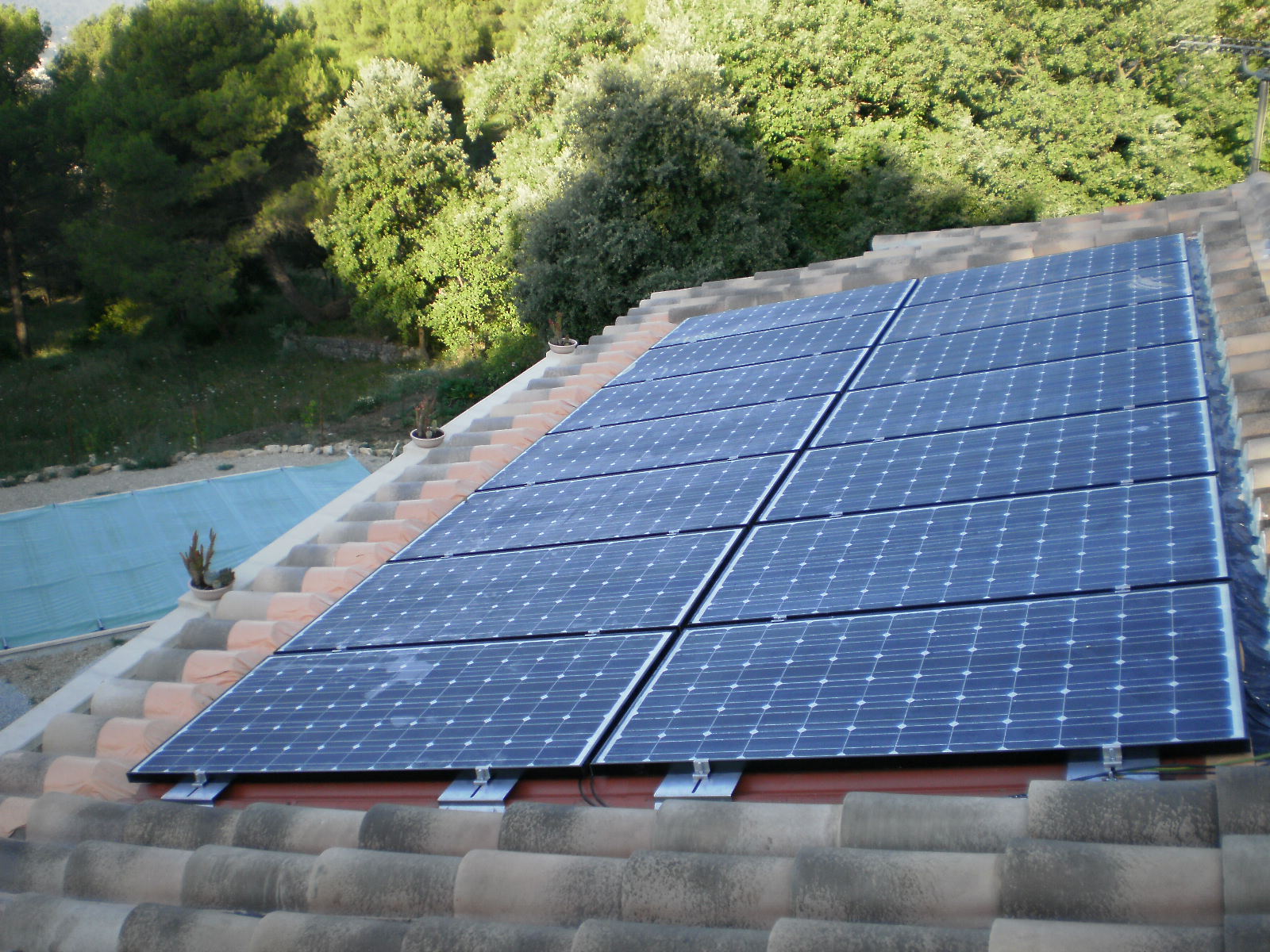 Kit photovoltaïque - puissance de 1500W/c à 3000W/c - intégration avec bac acier_0