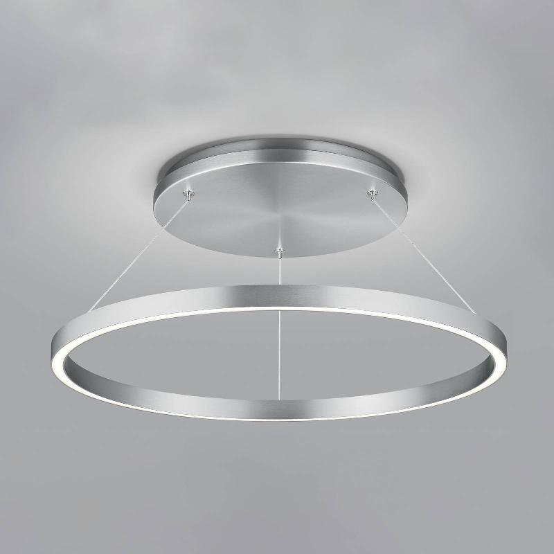 KNAPSTEIN SUSPENSION LED LISA-D, ANNULAIRE, NICKEL MAT