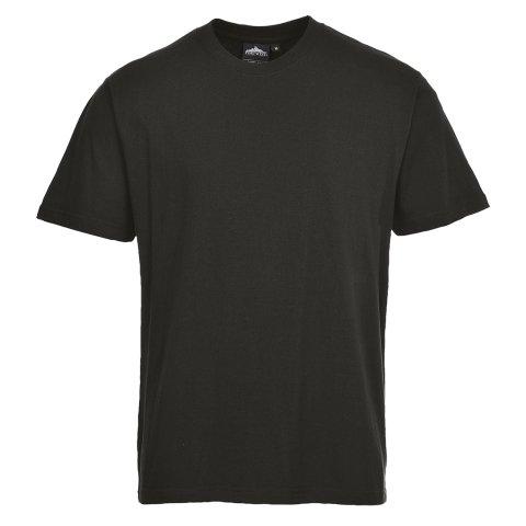 LOT DE 3 - PORTWEST B195 T-SHIRT PREMIUM TURIN NOIR - TAILLE XS
