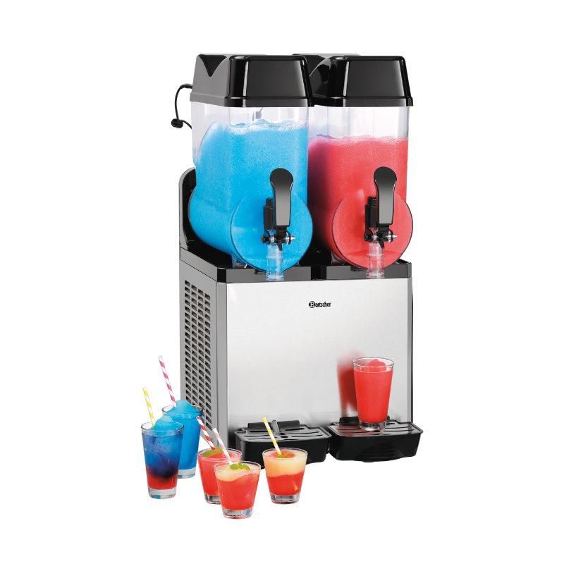 Machine à granités professionnelle 2 cuves de 12 litres - série 2120 | Bartscher_0