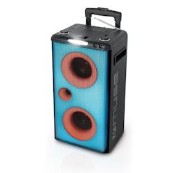 Muse Enceinte autonome à LED Party box portable avec lecteur CD + Micro - FM/BT/CD/AUX/USB - 300W M-1928DJ-MATCH - noir 3700460207762_0