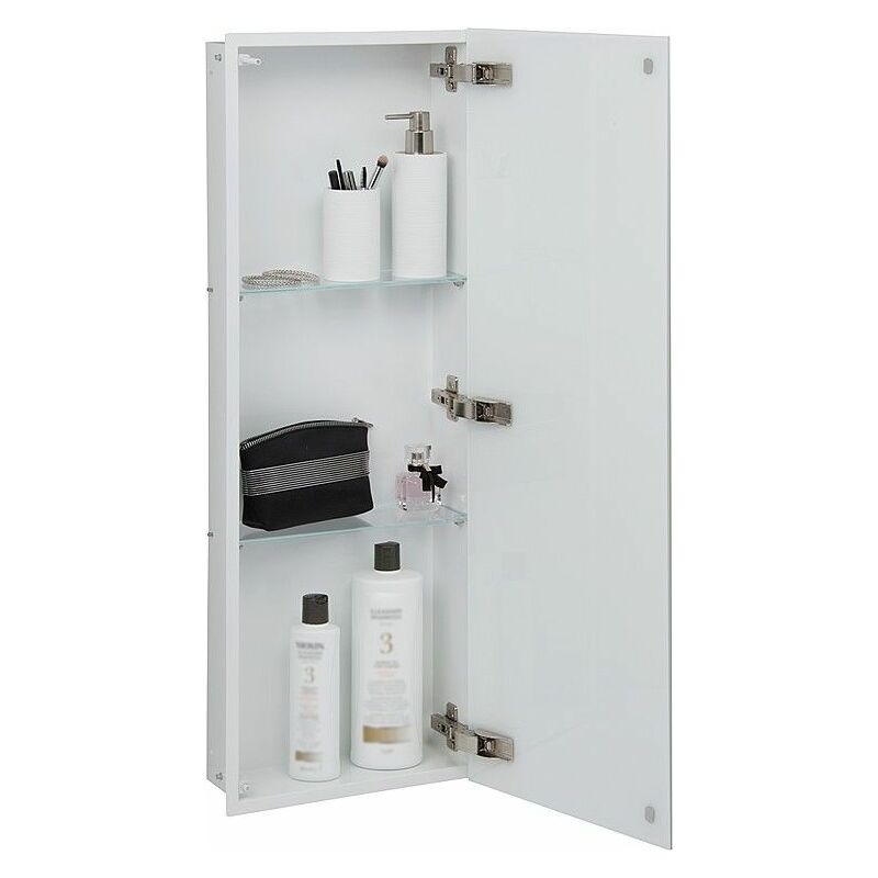 Niche A Encastrer Avec Porte 150 Mm Blanche Banyo Comparer