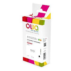 OWA Cartouche d'encre remanufacturée compatible pour Canon PG-510 - Noir_0