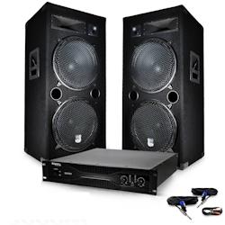 Pack DJ sono PA - Enceintes 2x15
