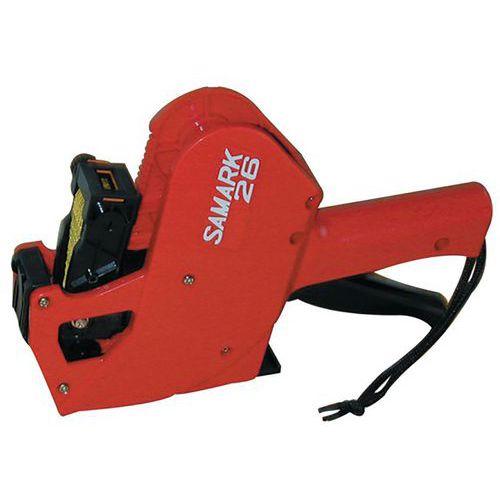 PINCE À ÉTIQUETER 2L 10 + 10 CARACTÈRES - BBA EMBALLAGES