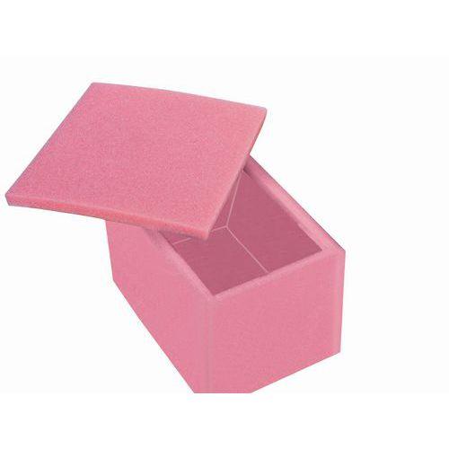 PLAQUE - MOUSSE L:600 - ROSE LARGEUR:600