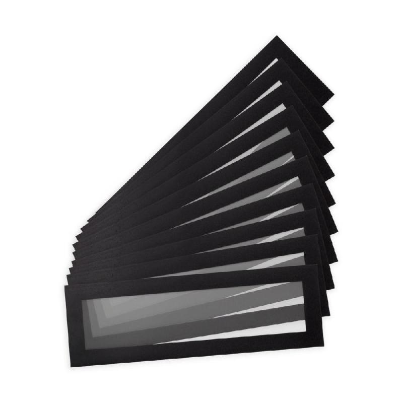 POCHETTE MURALE TARIFOLD MAGNETO PRO SOLO - CADRE D'AFFICHAGE MAGNETIQUE A5/A4 - CADRE NOIR - LOT DE 10