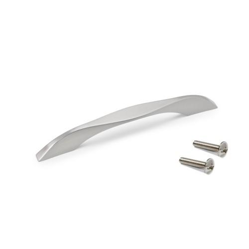 POIGNÉE DE MEUBLE VARNA - PAR 20 - ENTRAXE 160 MM - ZAMAK NICKEL EMUCA