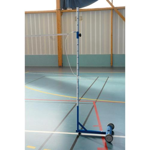 POTEAUX MULTISPORTS MOBILES AVEC LESTS DE 25 KG