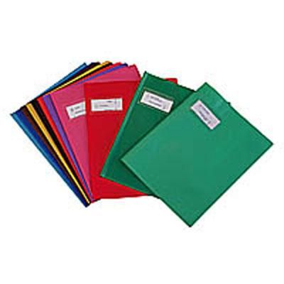 PROTEGE CAHIER EN PVC - FORMAT 17X22 CM - COLORIS JAUNE - LOT DE 30