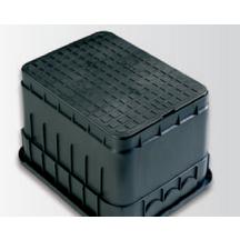 Regard Primeo sans fond - avec isolation - couvercle noir - 5 kg - 4.55 m x 3.55 m x 3 m_0