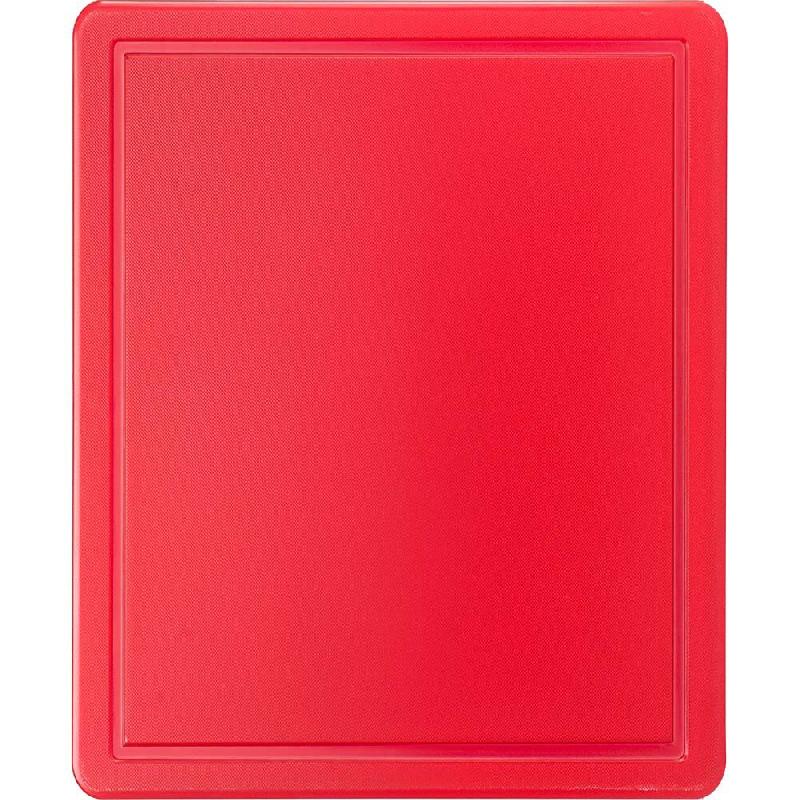 Romux® Planche à découper rouge (viande) 450x300 mm | Planches à découper professionnelles pour bars et restaurants - rouge 8436604198812_0