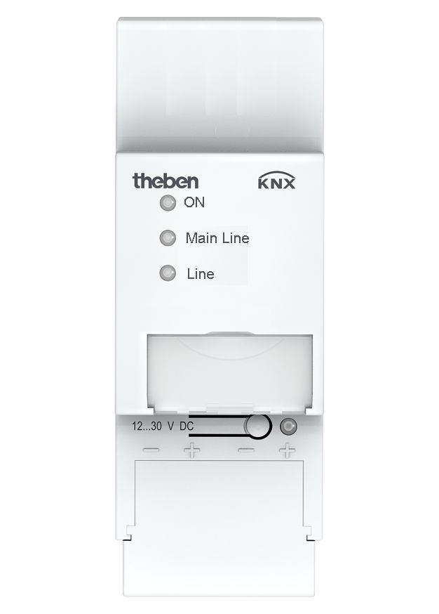 Coupleur de ligne S KNX - Theben - 24 V DC - Isolation galvanique et filtrage des télégrammes_0