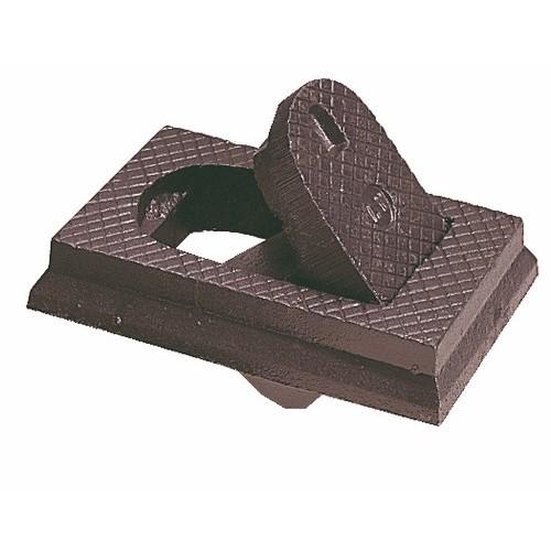 SABOT DE PORTAIL EN FONTE À BASCULE - SAILLIE 70 MM ROLLINGER