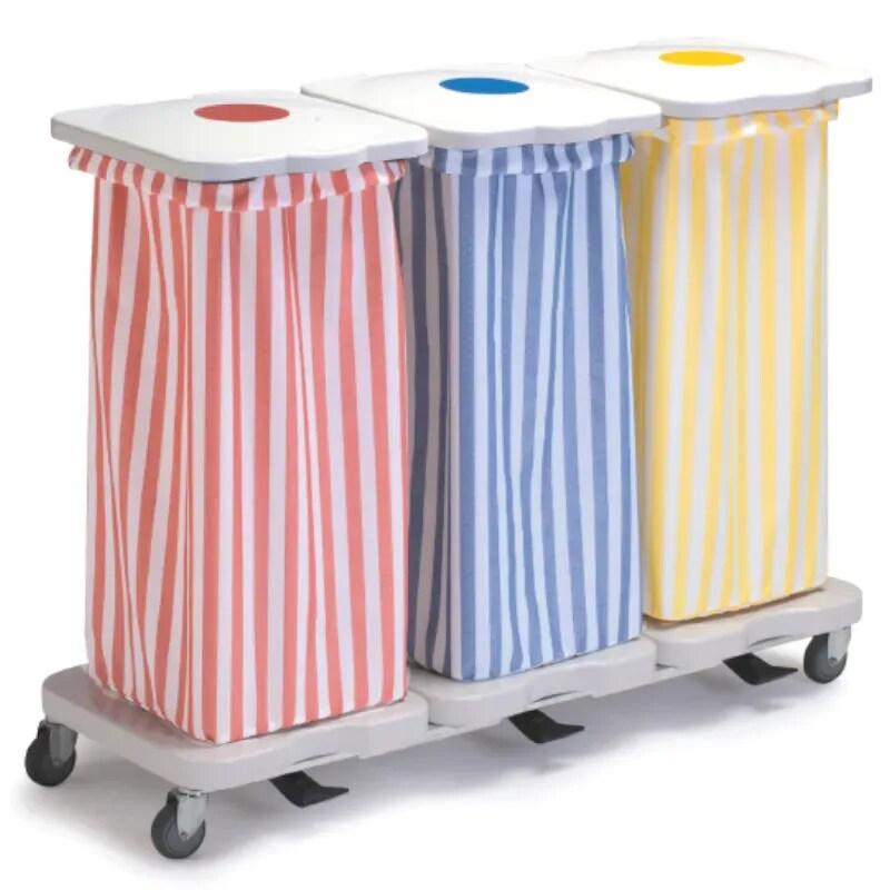 Sclessin 374.0114M Chariot Porte-Sacs 4 Sacs Monté Professionnel - 374.0114M_0