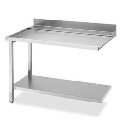 Smeg Table de sortie frontale en 1200 mm, côté gauche - gris WTX61200L8_0