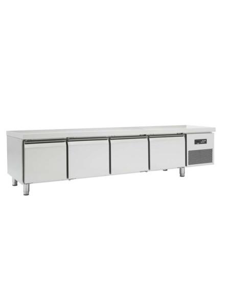 Soubassement réfrigéré positif 4 portes - Référence : SBRP4P-1700_0