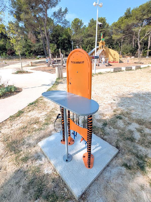 Station de Réparation Gonflage VTT Ski Snowboard Overall Pompe Acier Inoxydable_0
