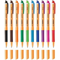 STYLO À ENCRE GEL POINTVISCO, LILAS - LOT DE 10