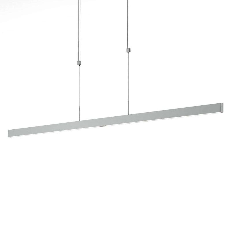 KNAPSTEIN SUSPENSION LED LINN DÉTECTEUR NICKEL MAT 95 CM