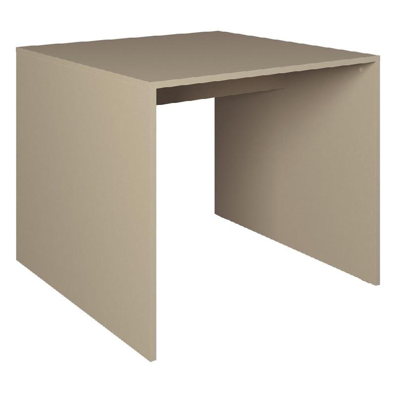 Table de présentation Vertigo taupe 90x90x76cm_0