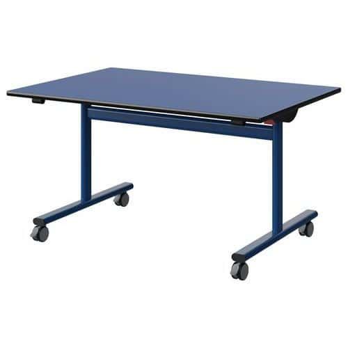 TABLE MALIBU RAB 120X80 T4 DL ST ANTIB BLE U525/NO BLEU 5005
