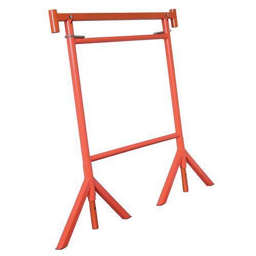 TRÉTEAU MAÇON REPLIABLE GRAND MODÈLE RÉGLABLE 120-220 - MONDELIN