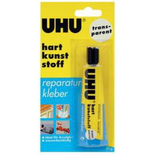 UHU Colle spéciale pour plastique dur, tube de 30 g - 4026700466508_0