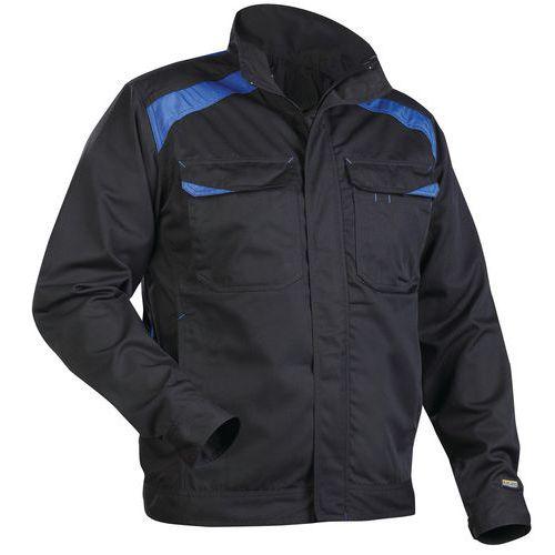 VESTE DE TRAVAIL INDUSTRIE NOIR/BLEU ROI TAILLE XL - BLAKLADER