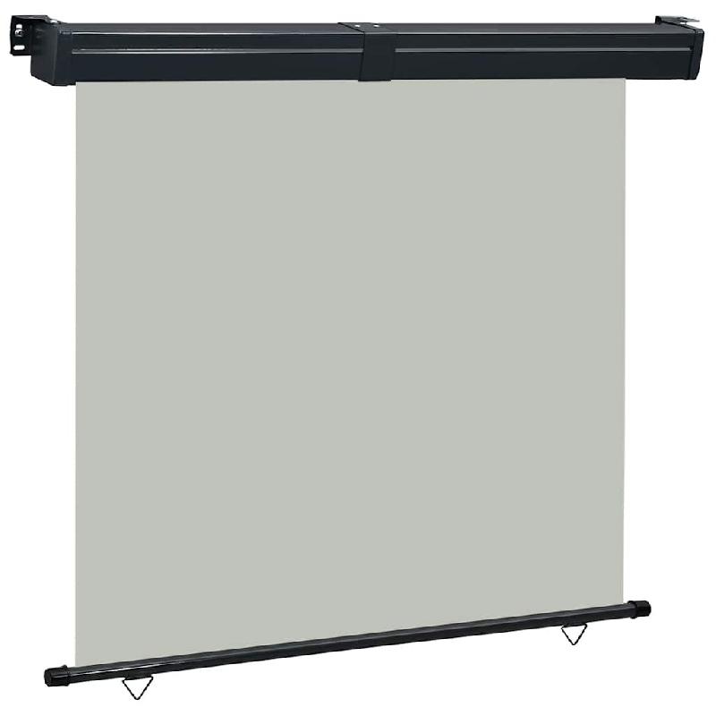 VidaXL Auvent latéral de balcon 165x250 cm Gris Modèle Atlas Nord - gris 48434_0