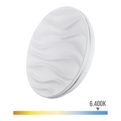 Applique Super Led 12W 1160Lm 6500K Ø27X6Cm Modèle Desert Edm - 8425998325638_0