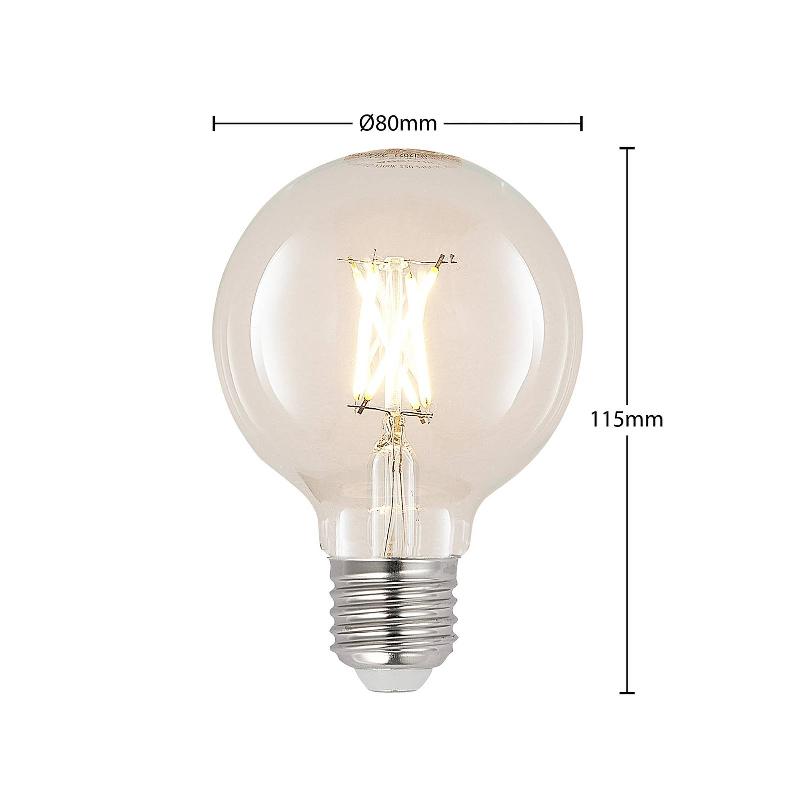 ARCCHIO AMPOULE LED E27 4W G80 2 700 K FILAMENT, 3X