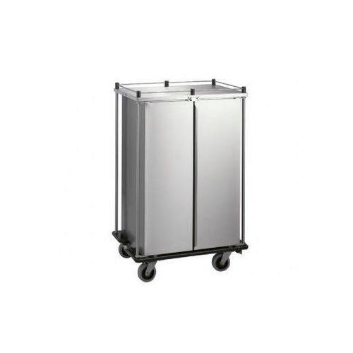 CHARIOT DE TRANSPORT DE REPAS ISOTHERME HUPFER - 2 X 10 PLATEAUX