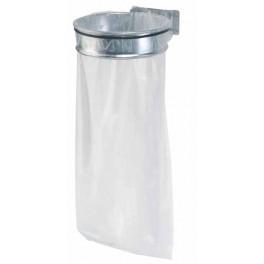 Collecteur de déchets Ecollecto - Réf 8057118 - Acier poudré polyester - Fixation murale ou sur poteau_0