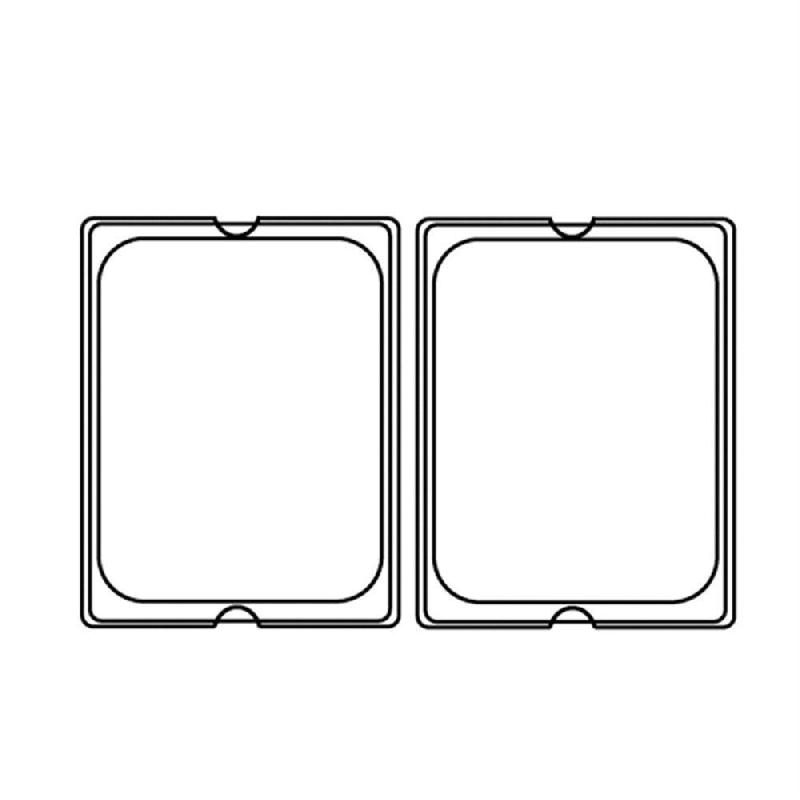 Couvercle gastronorme 1/2 32,5x26,5cm polycarbonate transparent_0