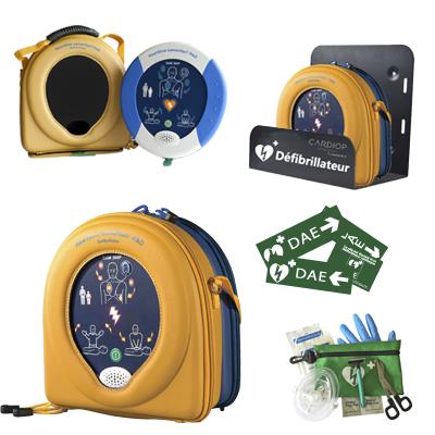 Pack défibrillateur HeartSine Samaritan PAD 350P/360P - compact, léger et résistant - Garantie 8 ans_0
