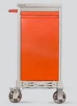 Desserte d'atelier modèle Industrie S01 - mobile avec roues 125 mm et plan de travail multiplis_0