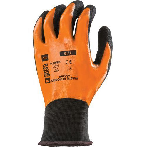 GANTS DE MANUTENTION EUROLITE SL555N J15 POLYÉTHYLÈNE NOIR - 11