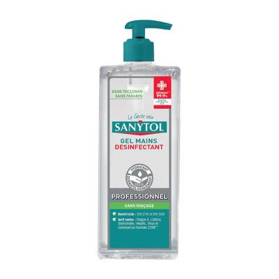 Gel mains désinfectant Sanytol Professionnel thé vert 500 ml_0