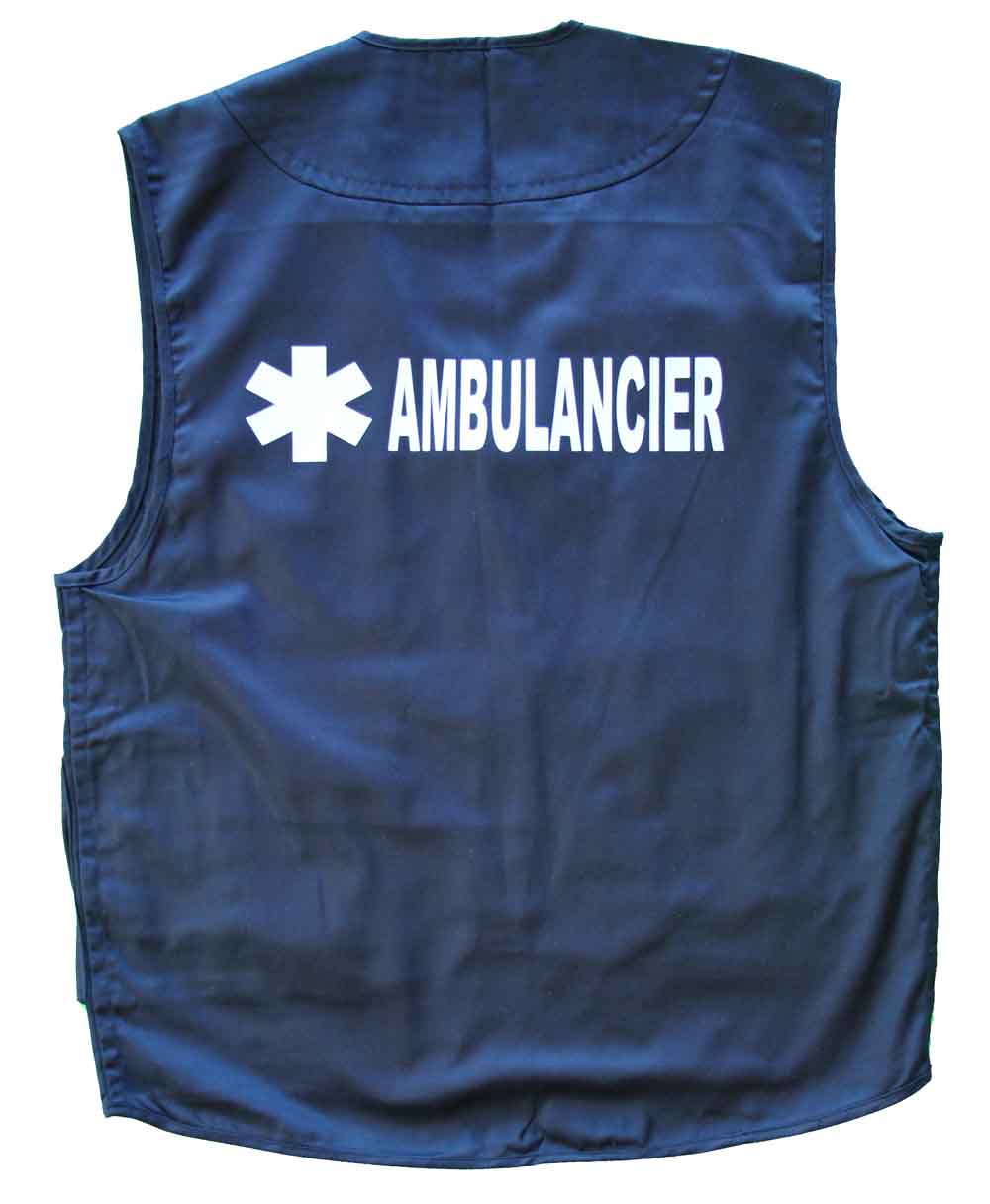 Gilet sans manches ambulancier - veste legere multipoches_0