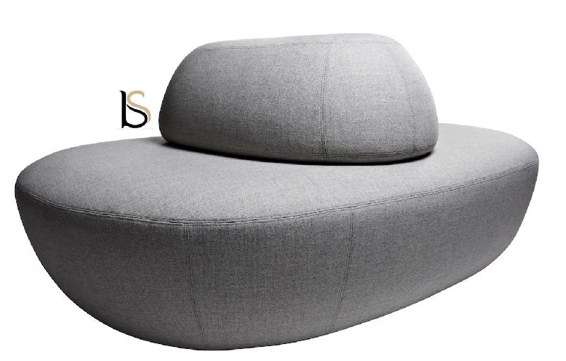 Grand canapé d'accueil Sisters - Softline - Feld Noir 859_0